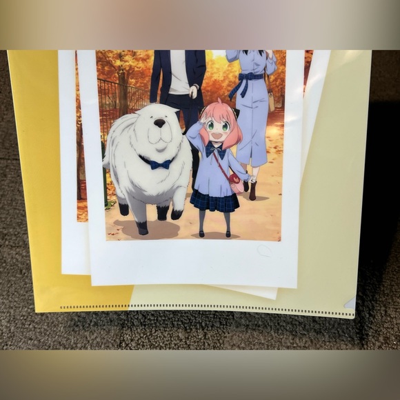 Spy x Family Forger Family Clear File Folder Japan Exclusive Officially Licensed - Picture 4 of 8